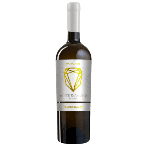 bottle of white wine Chardonnay barique